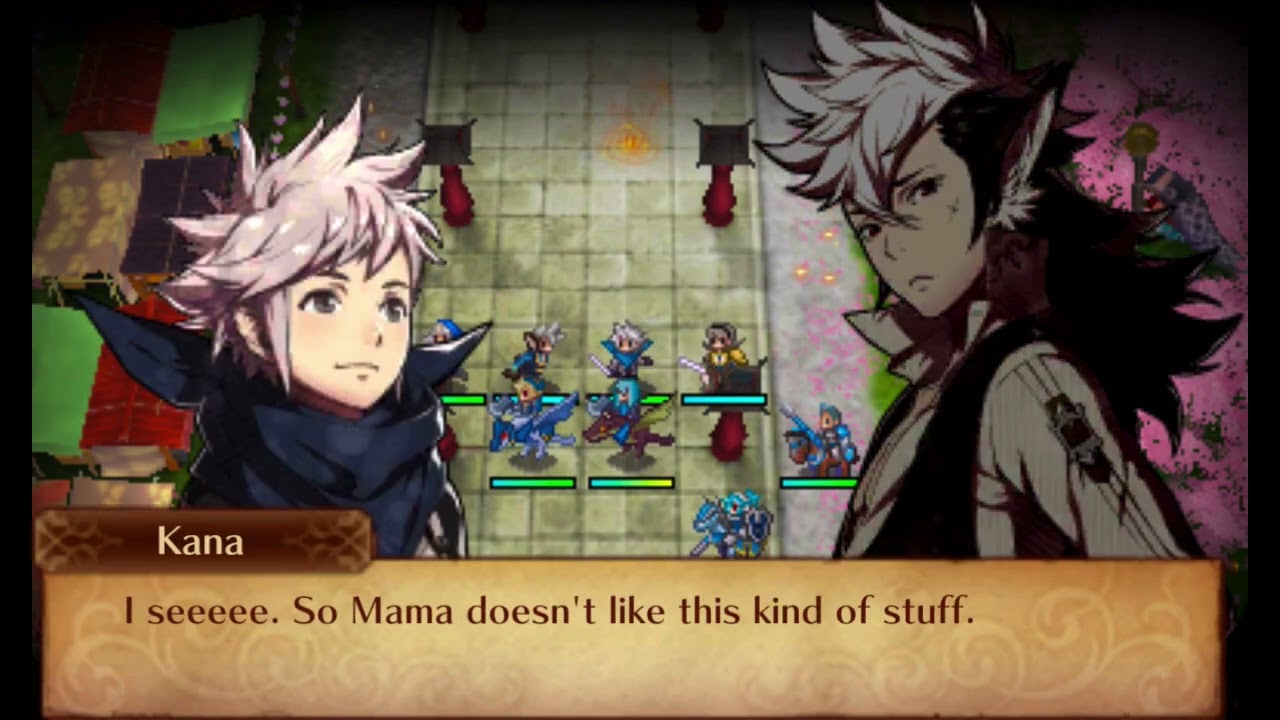 Fire Emblem Fates - Kana & Keaton conversation - Hoshidan Festival of Bonds DLC
