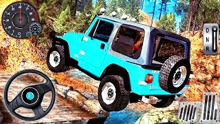 Offroad Drive 4x4 Blue Jeep Simulator Prado Racing - Android GamePlay screenshot 5