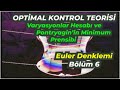 Varyasyonlar Hesabı ve Pontryagin'in Minimum Prensibi: Euler Denklemi (Bölüm 6)