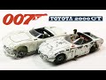 Corgi Restoration Toyota 2000 GT No 336 James Bond 007 Two From 1967 Die Cast Model 