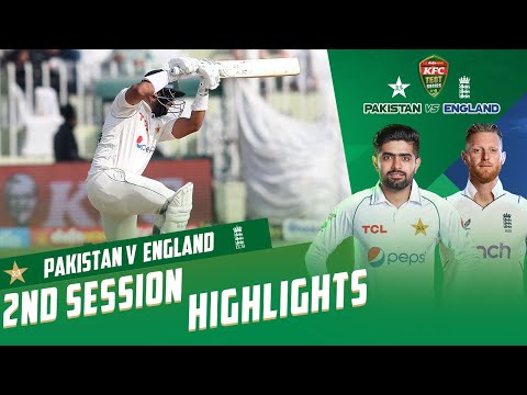 2nd Session Highlights | Pakistan vs England | 1st Test Day 2 | PCB | MY2T