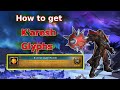 How to get K'aresh Glyph Hunter Achievement |  The War Within | Season 3