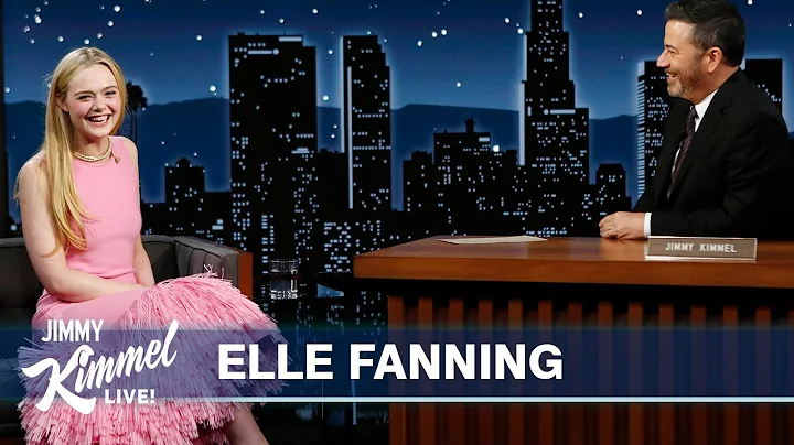 Elle Fanning on Bonding with Leonardo DiCaprio Ove...
