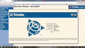 Enabling Automatic Data Logging on a Trimble R10 Using the WebUI