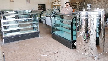 How to Display counter making for Bakery shop | Makes A Beautiful Glass marble Sweets Counter