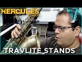 HAVE A GANDER! - Hercules TravLite Stands for Flute, Alto Sax, and Tenor Sax