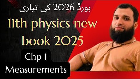 11 class physics new book 2025||PCTB|| Chp 1 Measurements || physical quantities to Dimensions ||