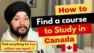 Find a Course or College in CANADA without any agent | Diploma vs Advance Diploma vs Certificate