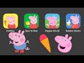 Peppa the Pig iOS Games: Holiday - Sports Day - Peppa World: Golden Boots