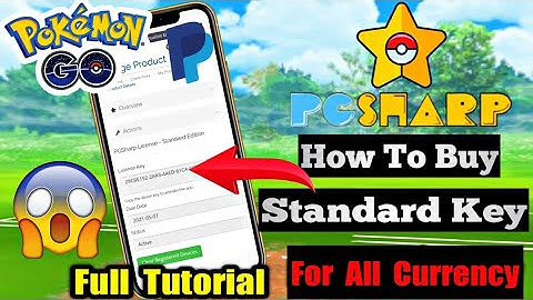 How To Buy Pgsharp Standard Key For All Currency...|Pokemon Go Shiny Hunt|💯💯💯