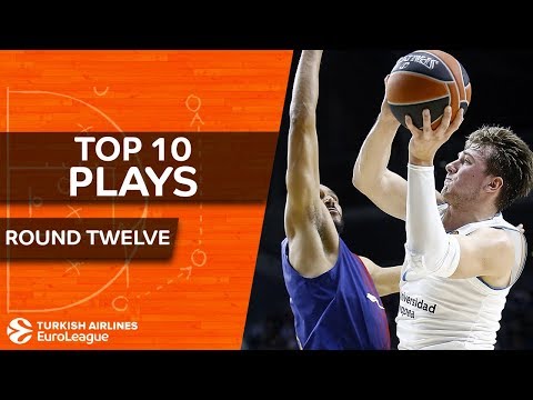 Top 10 Plays  - Turkish Airlines EuroLeague Regular Season Round 12