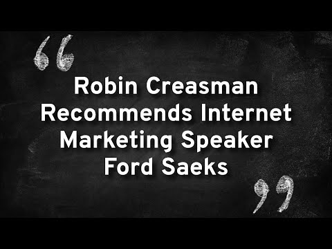 Robin Creasman Recommends Internet Marketing Speak...