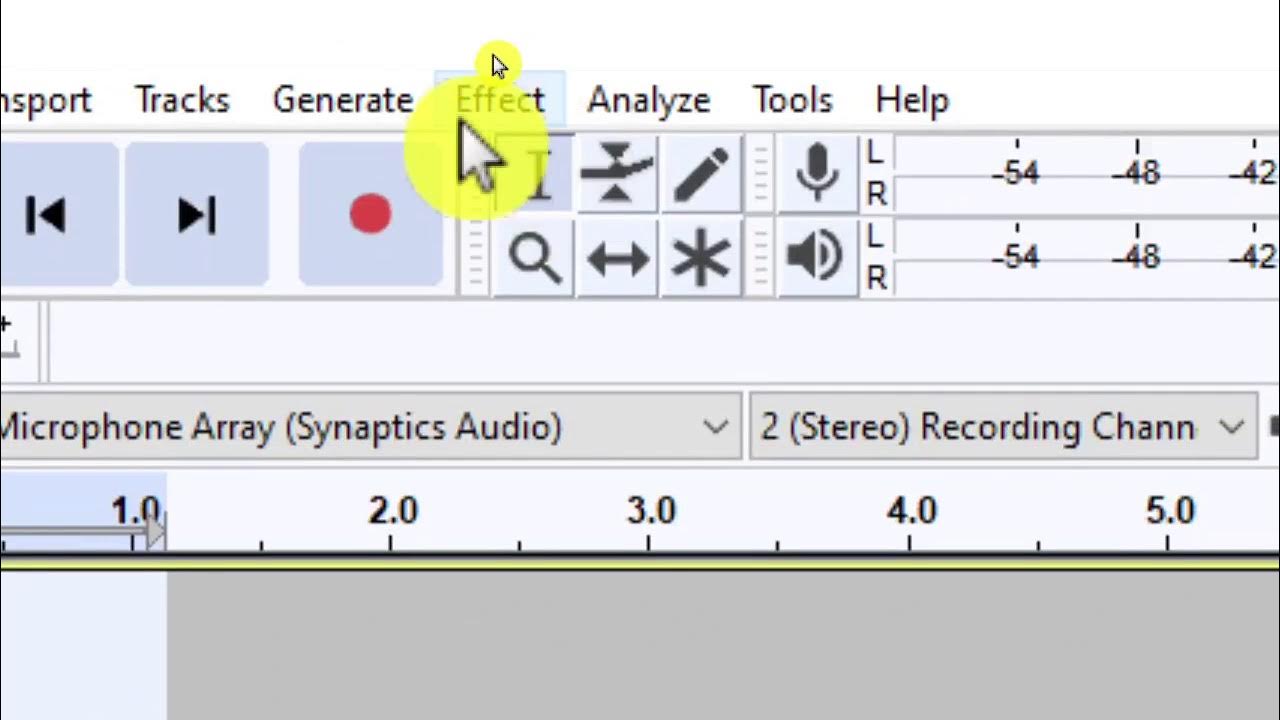 How to add sound effects in Audacity YouTube