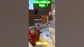 Rust The Most Intense RAID CRATE on Vital 10x, 5 way Merge on Miami #rust #rustgame #rustconsole