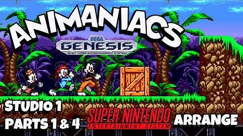 Animaniacs (Genesis) - Studio 1 Parts 1 and 4 - SNES arrange