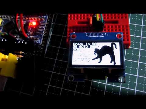 豊四季 Tiny BASIC for Arduino STM32 OLEDディスプレイ対応デモ
