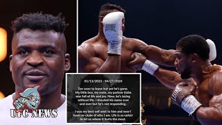 Francis Ngannou’s 15-month-old son tragically dies as UFC champion-turned boxer shares heartbre...