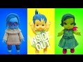 Play Doh "INSIDE OUT"  Joy, Sadness,Disgust (Toddler Doll)  Inspired Costumes