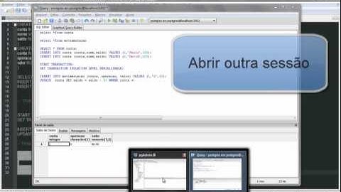 Transação (Transaction) - PostgreSQL