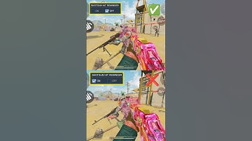 ✅Pro Shotgun Hit Reminder Setting in CODM BR💯  Codmoible Tips and Tricks #shorts #codmbr #codmiphone