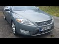 2008 Ford Mondeo 2.0 TDCI 140 Titanium X walk around video