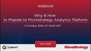 Why & How to Migrate to Microstrategy Analytics Platform