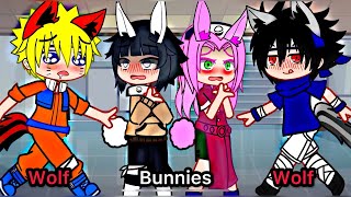 Wolf, Bear, Bunny ! || Gacha Club mini Movie || Naruto AU || Gacha meme