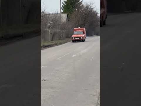 перевернули москвич #авто #automobile #зимняядорога #скорость #offroad #снегоход #mud #crashdrive #з
