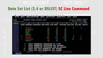 ISPF SearchFor and Compare from a DSLIST