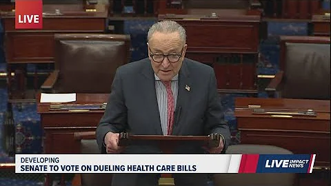 Senate debates dueling health care bills