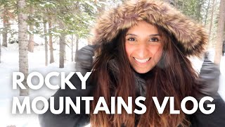 Walking On A Frozen Lake! | Rocky Mountains, Colorado | USA Vlog Day 4