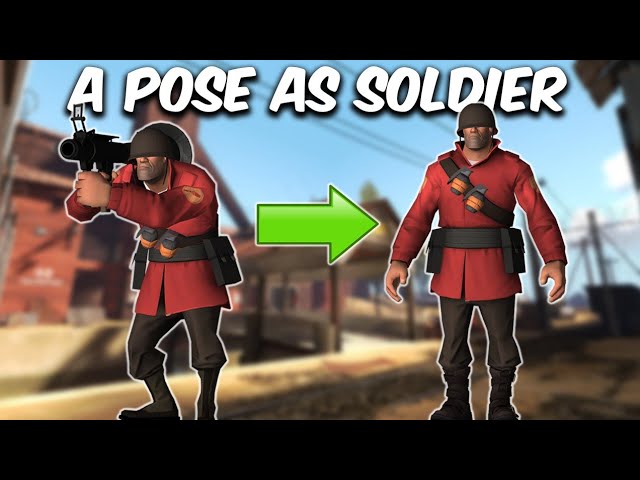 Soldier T-Pose [Team Fortress 2] [Mods]