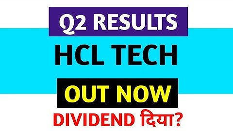 Hcl Tech Q2 Results 2026 | Hcltech Results Today | Hcl Tech Share News Today