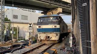 JR西日本 梅田貨物線 福島站 踏切 列車紀錄