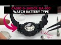 Casio G-Shock GA-100 Watch Battery Type