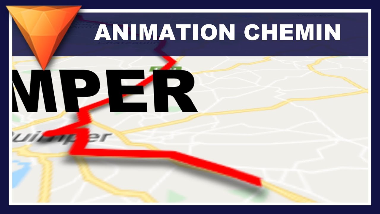 Animation chemin carte - Tuto HITFILM