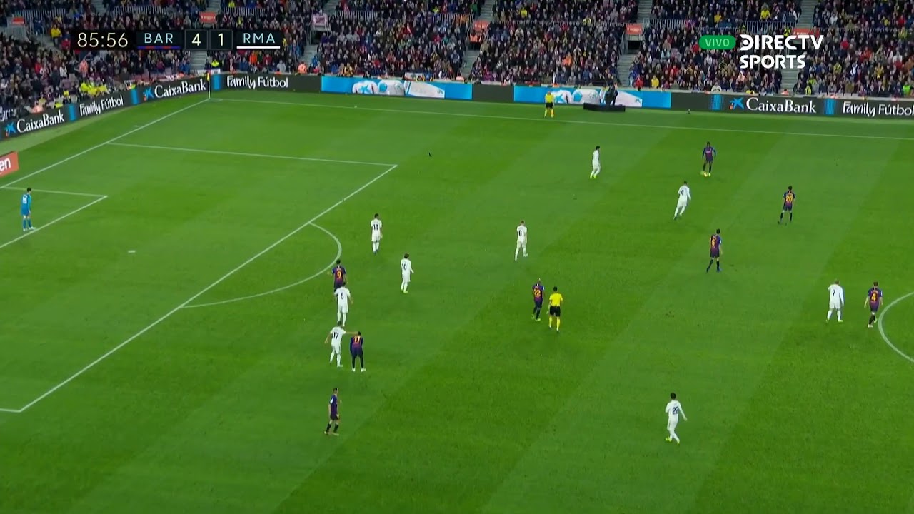 Arturo Vidal Primer gol Barcelona - Real Madrid 28/10/2018