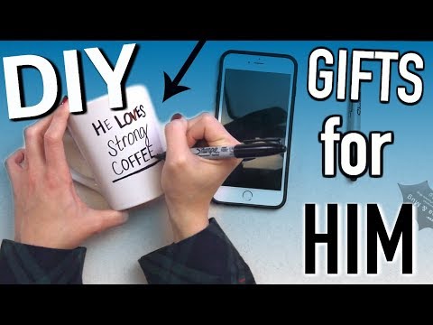 DIY Gifts For Your Boyfriend! Gift Ideas to Make Him