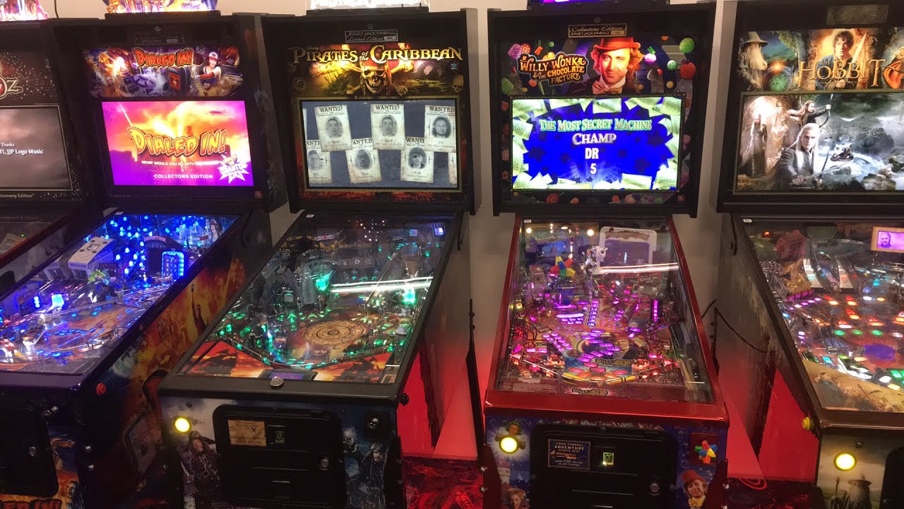 Jersey Jack Pinball - Did you know that The Wizard of Oz, The Hobbit,  Dialed In, Willy Wonka & the Chocolate Factory, and Guns N' Roses pinball  machines are now online enabled?