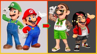 Super Mario GLOW UP ⭐️ BEFORE OR AFTER? Transformation - MARIO Compilation