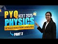 KCET Physics Previous Year Question Paper with Solutions | Part -2 #kcetphysics #kcetpyq