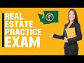 Washington Real Estate Exam 2020 (60 Questions with Explained Answers)