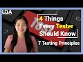 Four Things Every Tester Should Know: 7 Testing Principles | Testing | LTS Group