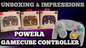PowerA GameCube Controller UNBOXING and IMPRESSIONS! - ZakPak
