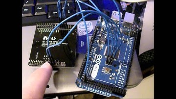 Arduino MEGA ADK w/ Seeed SD Card Sheild v3.1