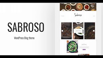 Sabroso - A WordPress Theme for Food Bloggers | Themeforest Website Templates and Themes