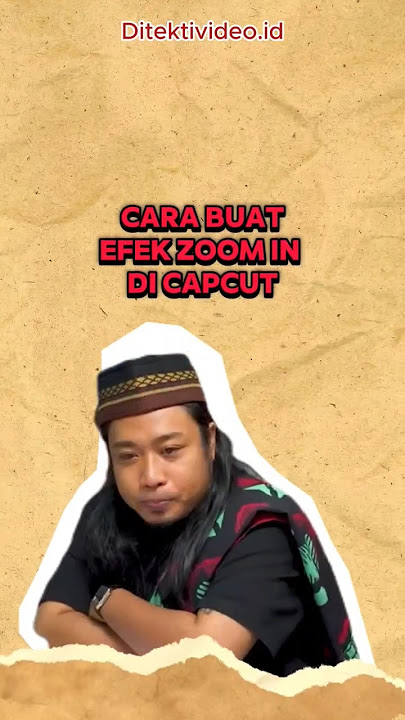 Cara buat efek zoom in di Capcut Mobile #capcut #capcutedit #editingtutorial #editingvideo