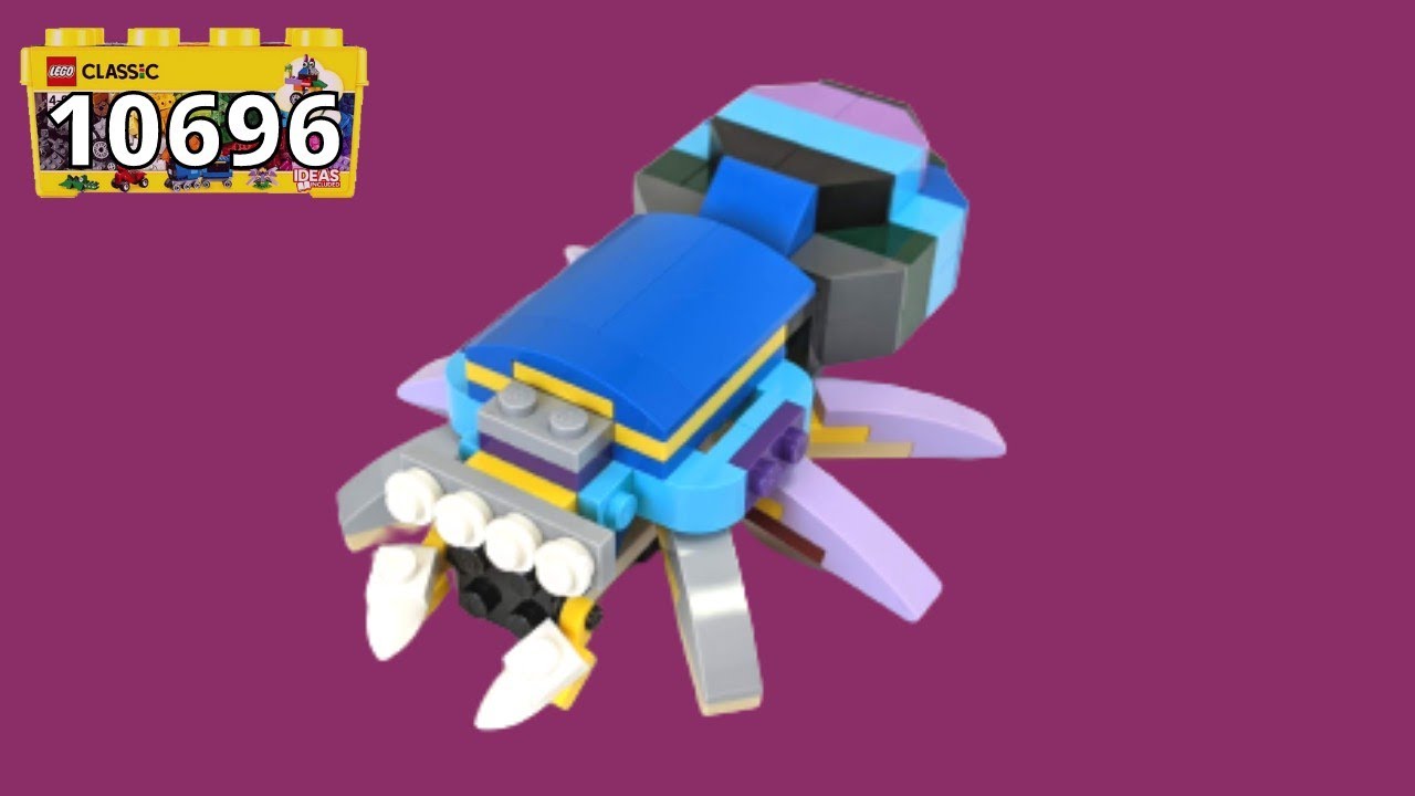 LEGO 10696 ideas:Spider [Tutorial] - YouTube