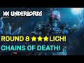 Round 8 ★★★ LICH! Frost Chains Of Death! | Dota Underlords