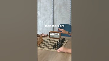 Mind-Blowing Chess Fact: More Chess Games than Atoms in the Universe! #Chess #Facts #Universe